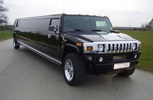 Black Stretched Hummer Limousine