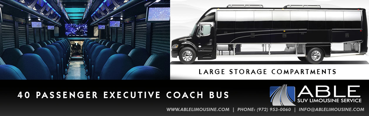 Executive Bus Rental Dallas / Fort Worth