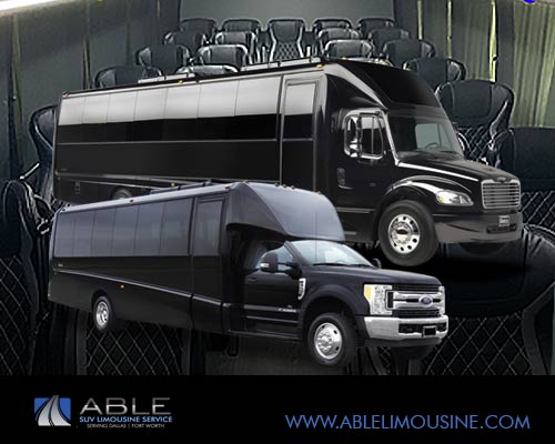 Dallas Executive Corporate Shuttle Bus Transportation Service