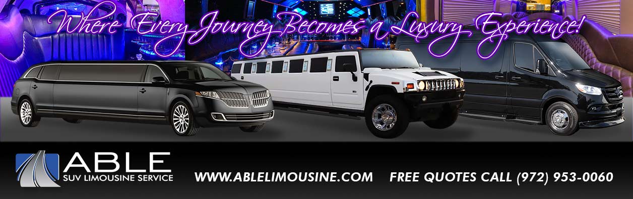 Dallas Fort Worth Special Event Limousine Services 