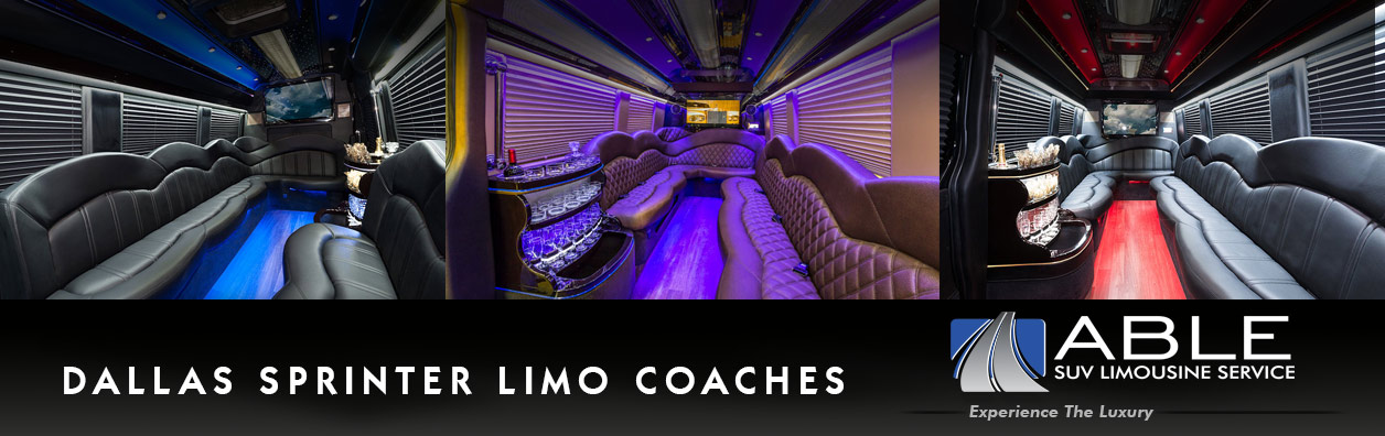 Dallas Limo Party Bus Service Rental