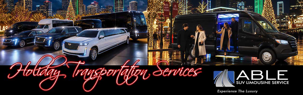 Dallas TX Holiday Event Transportation & Limousine Services Dallas TX Holiday Event Transportation & Limousine Services