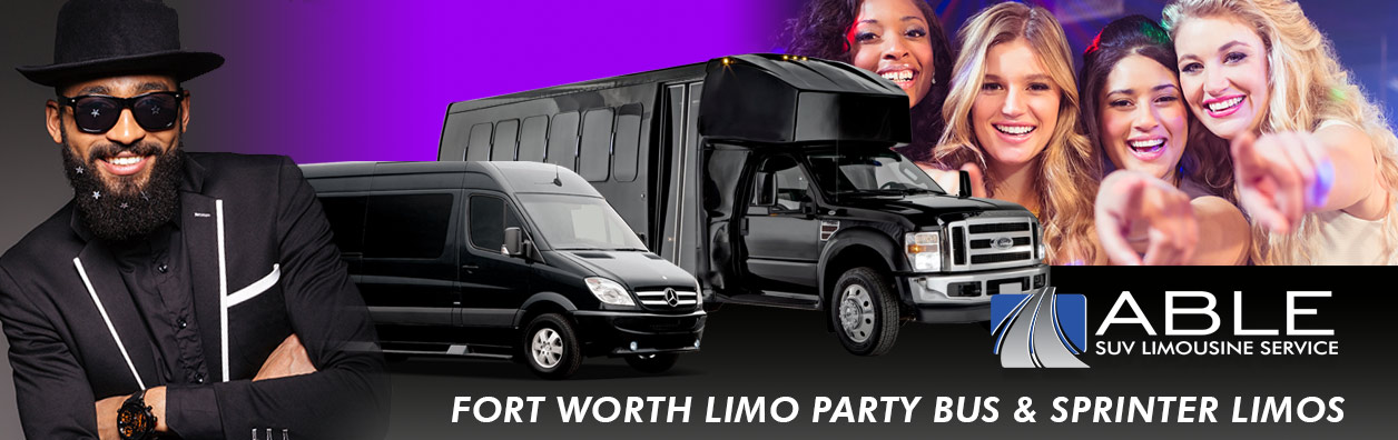 Ultimate Fort Worth Limo Party Bus Services